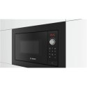 Bosch BFL623MB3 Microwave Oven, Built-in, 800W, 20L, Black