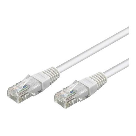 Kabel krosowy | 68637 CAT 6 U/UTP | PVC AWG 24/7 | Długość kabla: 5 m | Biały