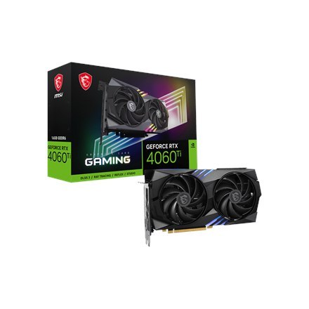 MSI GeForce RTX 4060 Ti GAMING 16G | GeForce RTX 4060 Ti GAMING 16G | NVIDIA GeForce RTX 4060 Ti | NVIDIA GeForce RTX 4060 Ti | 