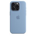 Apple | Silicone Case with MagSafe | Case with MagSafe | Apple | iPhone 15 Pro | Silicone | Winter Blue