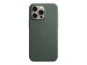 Apple | FineWoven | Case with MagSafe | Apple | iPhone 15 Pro Max | Silicone | Evergreen