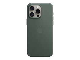 Apple | FineWoven | Case with MagSafe | Apple | iPhone 15 Pro Max | Silicone | Evergreen