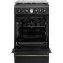 INDESIT Cooker | IS5G8MHA/E/1 | Hob type Gas | Oven type Electric | Anthracite | Width 50 cm | Grilling | Depth 60 cm | 60 L