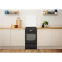 INDESIT Cooker | IS5G8MHA/E/1 | Hob type Gas | Oven type Electric | Anthracite | Width 50 cm | Grilling | Depth 60 cm | 60 L