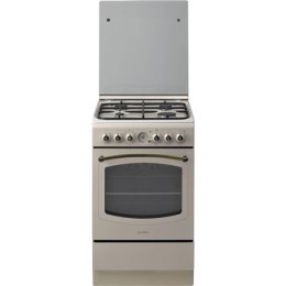 INDESIT Cooker | IS5G8MHJ/E/1 | Hob type Gas | Oven type Electric | Jasmine | Width 50 cm | Grilling | Depth 60 cm | 60 L