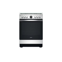 INDESIT Cooker | IS67G8CHX/E/1 | Hob type Gas | Oven type Electric | Stainless steel | Width 60 cm | Depth 60 cm | 73 L