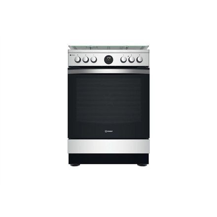 INDESIT Cooker | IS67G8CHX/E/1 | Hob type Gas | Oven type Electric | Stainless steel | Width 60 cm | Depth 60 cm | 73 L