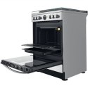 INDESIT Cooker | IS67G8CHX/E/1 | Hob type Gas | Oven type Electric | Stainless steel | Width 60 cm | Depth 60 cm | 73 L