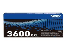 Brother TN-3600XXL Genuine Super High Yield Toner Cartridge, Black | Brother Toner cartridge | Black