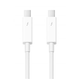 Apple | Thunderbolt cable | Male | Mini DisplayPort | Male | White | Mini DisplayPort | 2 m