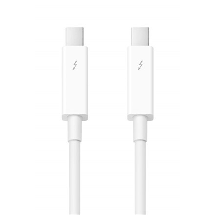 Apple | Thunderbolt cable | Male | Mini DisplayPort | Male | White | Mini DisplayPort | 2 m