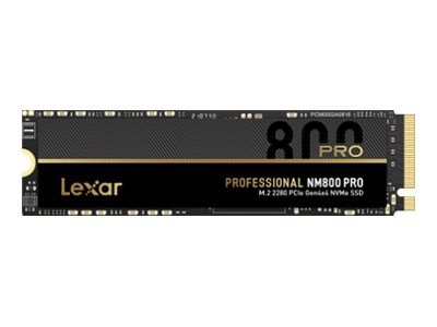 Dysk SSD Lexar Professional NM800 Pro 512GB M.2 2280 PCI-E x4 Gen4 NVMe (LNM800P512G-RNNNG) | Lexar