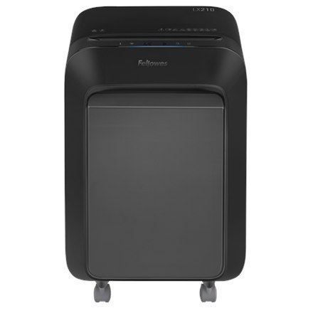 Fellowes | LX210 | Mini-cut | Shredder | P-4 | T-4 | Credit cards | Staples | Paper clips | Paper | 23 litres | Black