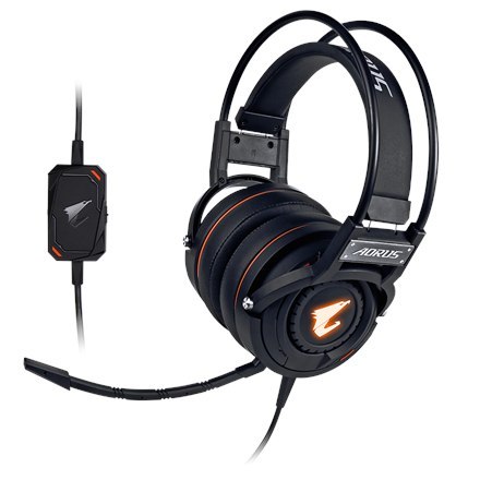 Gigabyte | Gaming Headset | AORUS H5 | Built-in microphone | 3.5 mm | Black