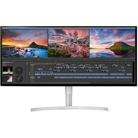 LG | 34WK95U-W | 34 " | IPS | Anti-glare/Matte (3H) | UltraWide 5K | 21:9 | 5 ms | 450 cd/m² | White | HDMI ports quantity 2 | 6