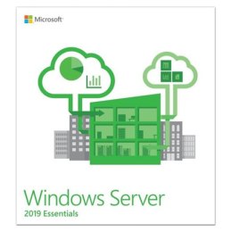 Microsoft | Windows Server Essentials 2019 Oem - 64-bit | G3S-01299 | EN | 1 server (1-2 CPU) | DVD-ROM | Licence