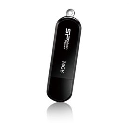 Silicon Power | 16GB LuxMini 322 | 16 GB | USB 2.0 | Czarny