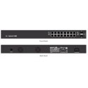 Ubiquiti | EdgeSwitch | ES-16-150W | Web managed | Rackmountable | 1 Gbps (RJ-45) ports quantity 16 | SFP ports quantity 2 | 12 