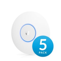 Ubiquiti | UAP-AC-Lite-5 (5-Pack ) | UniFi | 802.11ac | 867 Mbit/s | 10/100/1000 Mbit/s | Ethernet LAN (RJ-45) ports 1 | MU-MiMO