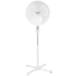 Adler | AD 7305 | Stand Fan | White | Diameter 40 cm | Number of speeds 3 | Oscillation | 45 W | No