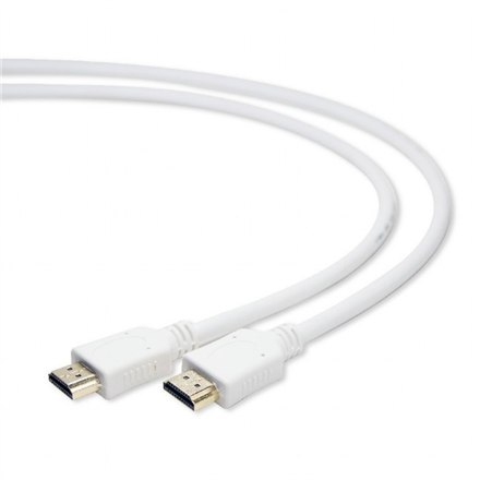 Cablexpert | CC-HDMI4-W-6 | Męski | 19-pinowy HDMI typ A | Męski | 19-pinowy HDMI typ A | 1,8 m | Biały