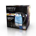 Camry | Kettle | CR 1239 | Electric | 2000 W | 1.7 L | Glass | 360° rotational base | Black