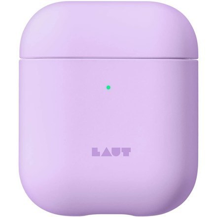 LAUT PASTELS for AirPods 1/2 Violet, Polycarbonate, Charging Case, Apple AirPods 1/2