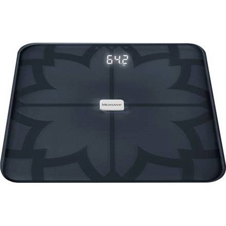 Medisana BS 450 Body Analysis Scale, Black Medisana | BS 450 | Auto power off | Body fat analysis | Body Mass Index (BMI) measur