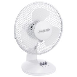 Mesko | Fan | MS 7308 | Table Fan | Black | Diameter 23 cm | Number of speeds 2 | Oscillation | 30 W | No