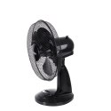 Mesko | Fan | MS 7309 | Table Fan | Black | Diameter 30 cm | Number of speeds 3 | Oscillation | 40 W | No