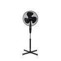 Mesko | Fan | MS 7311 | Stand Fan | Black | Diameter 40 cm | Number of speeds 3 | Oscillation | 45 W | No