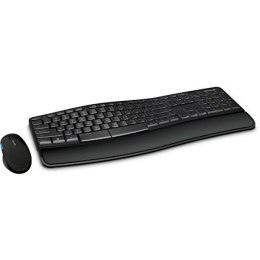 Microsoft | Klawiatura i mysz | Sculpt Comfort Desktop | Zestaw klawiatury i myszy | Przewodowy | Mysz w zestawie | RU | Czarny 