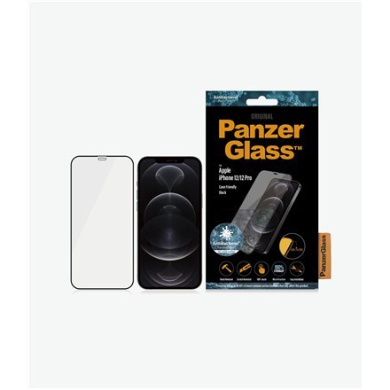 PanzerGlass | Screen protector - glass | Apple iPhone 12 mini | Glass | Black | Transparent