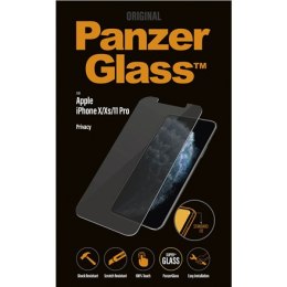 PanzerGlass | Screen protector - glass - with privacy filter | Apple iPhone 11 Pro, X, XS | Tempered glass | Transparent