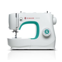 Singer | M3305 | Sewing Machine | Number of stitches 23 | Number of buttonholes 1 | White