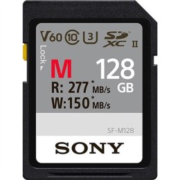 Sony 128 GB SF-M Series UHS-II SD Memory Card Sony | 128 GB | SDXC | Flash memory class 10