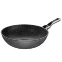 Stoneline | 19569 | Pan | Wok | Diameter 30 cm | Suitable for induction hob | Removable handle | Anthracite