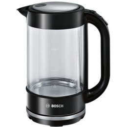 Bosch | Kettle | TWK70B03 | Electric | 2400 W | 1.7 L | Glass/Stainless steel | 360° rotational base | Transparent