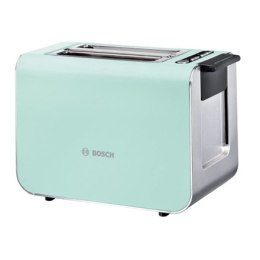 Bosch | TAT8612 | Styline Toaster | Power 860 W | Number of slots 2 | Housing material Stainless Steel | Green