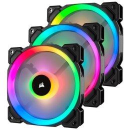 Corsair | LL Series Dual Light Loop RGB LED PWM Fan | LL120 RGB (pack of 3) | Case fan