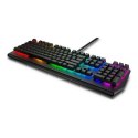 Dell | Alienware RGB AW410K | Mechaniczna klawiatura do gier | Przewodowa | Światło LED RGB | USA | Ciemna strona księżyca | Kla