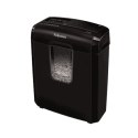 Fellowes Powershred | 6C | Cross-cut | Shredder | P-4 | T-4 | Credit cards | Paper clips | Paper | 11 litres | Black