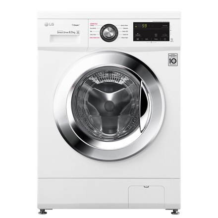 LG | F2J3WY5WE | Washing machine | Energy efficiency class E | Front loading | Washing capacity 6.5 kg | 1200 RPM | Depth 44 cm 