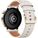 Huawei Watch GT | 3 | Smart watch | Stainless steel | 42 mm | Gold | White | Dustproof | Waterproof