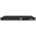 Mikrotik Wired Ethernet Router RB3011UiAS-RM, 1U Rackmount, Dual Core 1.4GHz CPU, 1GB RAM, 128 MB, 10xGigabit LAN, 1xSFP, 1xSeri