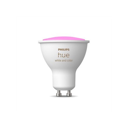 Philips Hue WCA 4,3W GU10 Philips Hue | Hue WCA 4.3W GU10 | GU10 | 4.3 W | RGBW 2000-6500K | Bluetooth and Zigbee