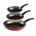 Stoneline | 21164 | VERY TITAN Pan set of 3 | Frying | Diameter 20/24/28 cm | Suitable for induction hob | Fixed handle | Blue/C