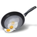 Stoneline | 6937 | Pan Set of 2 | Frying | Diameter 24/28 cm | Suitable for induction hob | Fixed handle | Anthracite