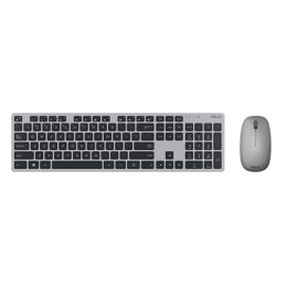 Asus | Szary | W5000 | Zestaw klawiatura i mysz | Bezprzewodowy | Mysz w zestawie | RU | Szary | 460 g