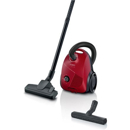 Bosch | BGBS2RD1H | Vacuum cleaner | Bagged | Power 600 W | Dust capacity 3.5 L | Red